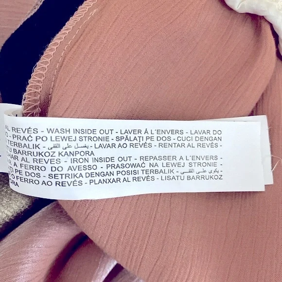 Zara Pink Metallic Satin Effect Joggers. Size XS - Picture 14 of 16